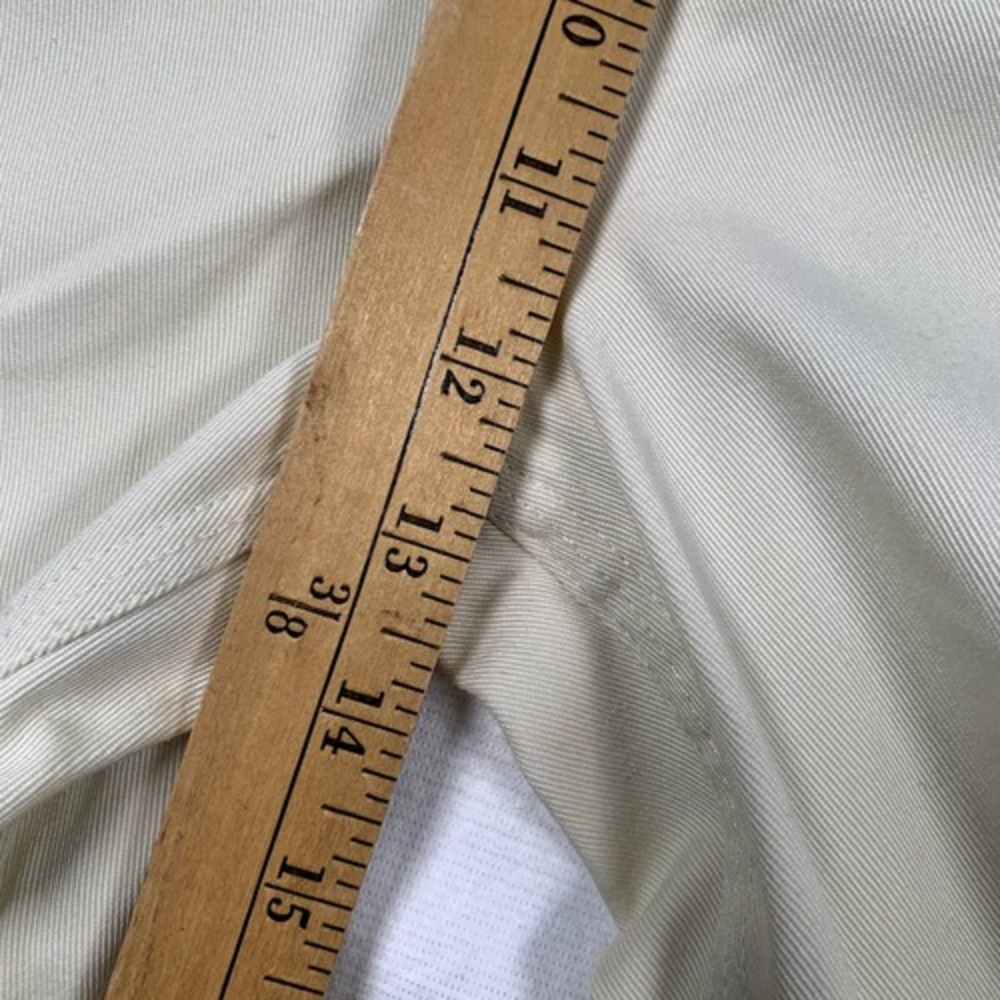 HUF NWT Womens Cream Twill Work Pants Straight Leg Skate Trousers Size 30 - Picture 5 of 9